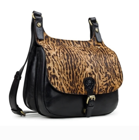 Patricia Nash Bags Patricia Nash Leather London Saddle Rust Leopard